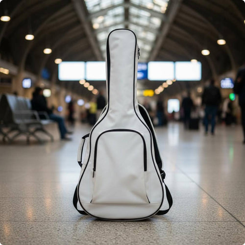 Waterproof Guitar Gig Bag Electric Guitar Gig Bag Padded Instrument Carrier for Travel, Practice