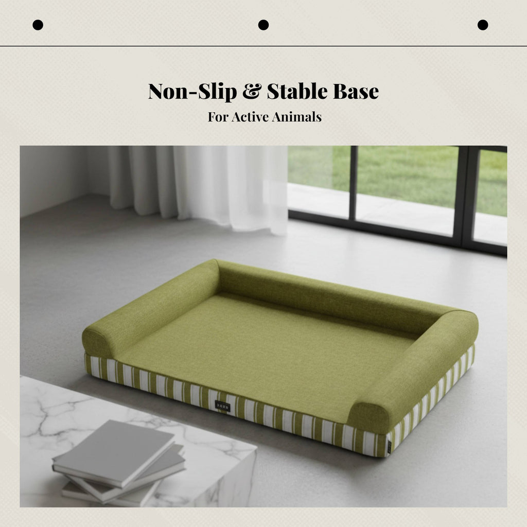 Dog Bed, Four Seasons Removable Sofa, Semi-Enclosed Pet Sleeping Mat for Large Dogs