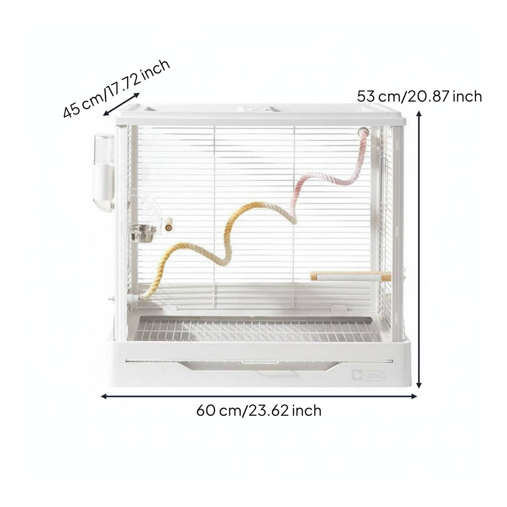 Parrot Enclosure Anti-Splash Pet Home Easy to Clean