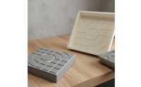 Textured Paving Form Custom Square Concrete Paver Form Easy Demolding Reusable Walkway Maker Forms for Garden, Patio, Driveway
