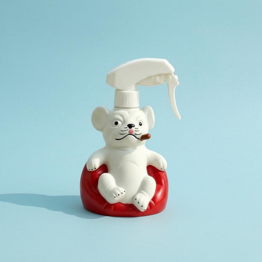 Cartoon Dog Sprayer Compact Tabletop Misting Bottle Lightweight