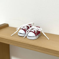 20cm Doll Shoes Macaron Colors Miniature Canvas Sneakers Versatile Design