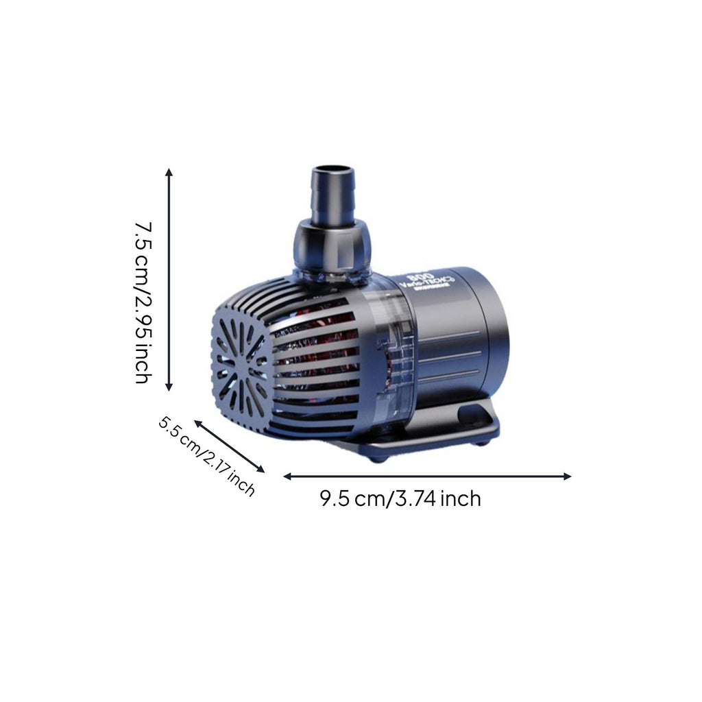 Ultra-Quiet Submersible Pump for Aquariums & Ponds