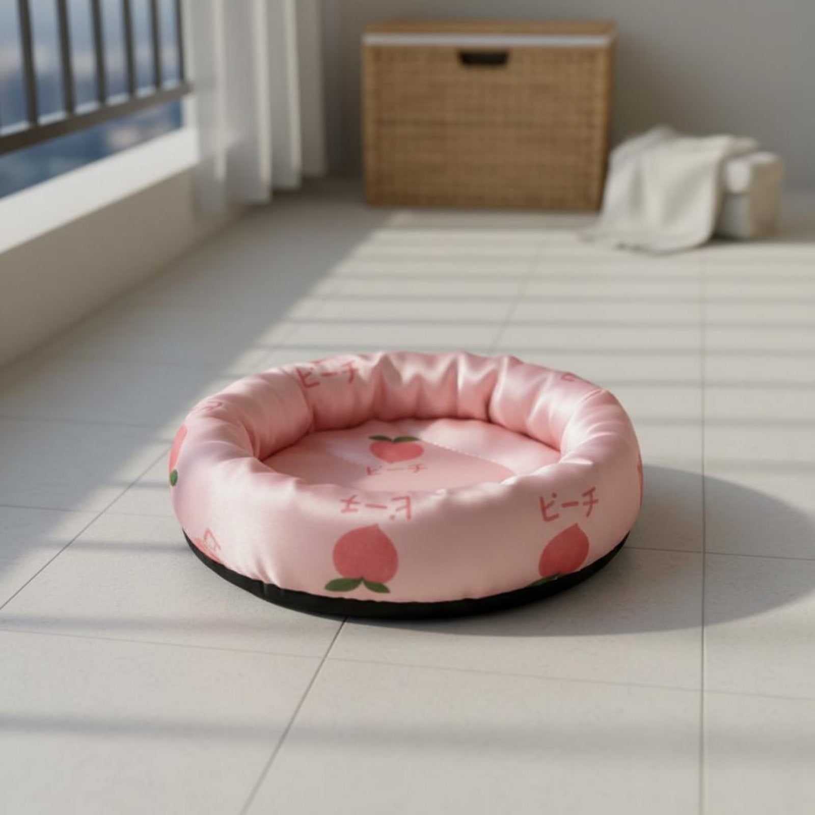 Hamster Cooling Bed Soft and Comfortable Round Guinea Pig Nest Washable