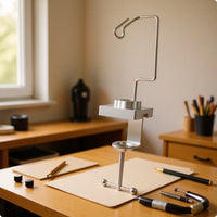 Clamp-on Airbrush Holder Even Finish Clamp-on Holder Easy Reach