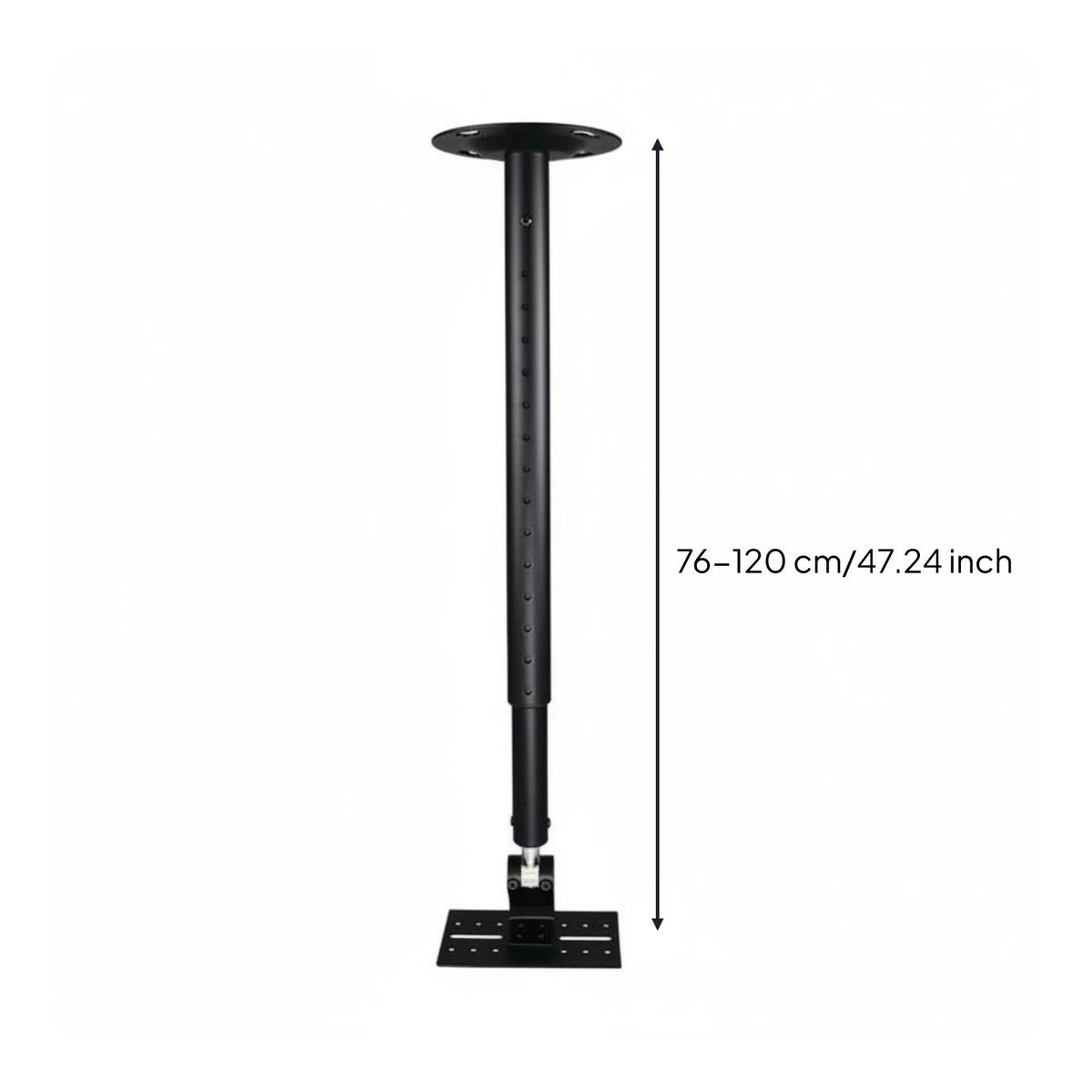 Telescopic Speaker Mount Easy to Install Home Audio Hardware for Sound Room