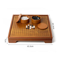 2 in 1 Chess Strategy Game Board Classic Design Strategy Game and Chess Board