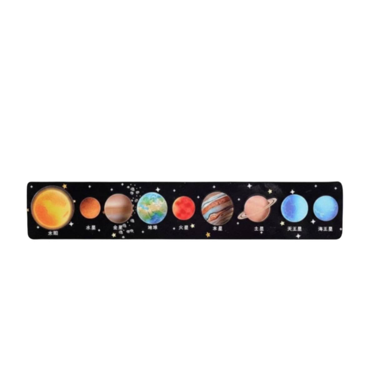 Solar System Educational Board Educational Eight Planets Learning Toy Interactive Space Exploration Board for Children, Young Children, Kindergarten