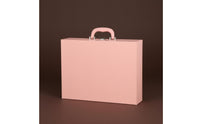 Mahjong Box Sturdy Construction Mahjong Tile Storage Case Spacious Interior PU Leather Game Box for Travel