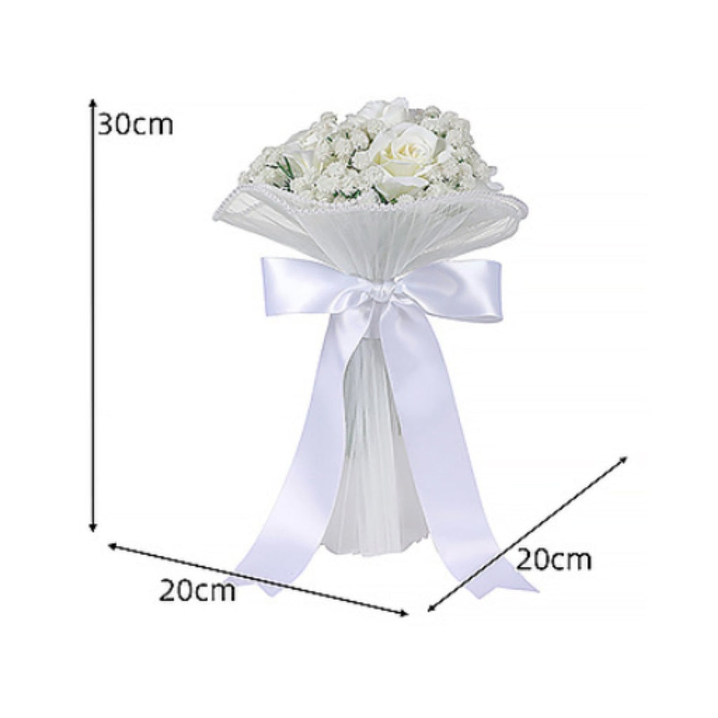 Artificial Bridal Floral Arrangement Baby's Breath Bridal Floral Arrangement