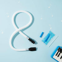 Melodica Tube Set Melodica Blow Attachment Kit Flexible for Beginners
