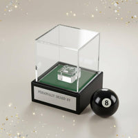 Acrylic Billiard Ball Case Clear Billiard Ball Display Cube Sturdy