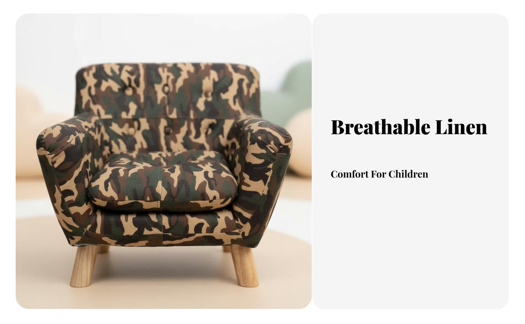 Patchwork Club Chair child-safe Size Plush Lounge Chair Colorful Appearance
