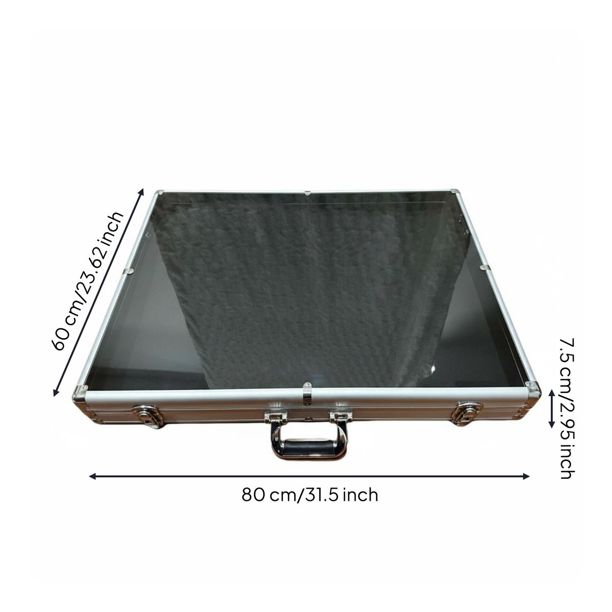Card Box Impact Resistant Graded Card Storage Box Large Capacity for Display, Travel