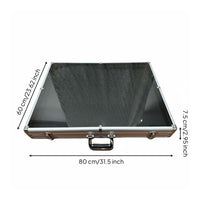 Card Box Impact Resistant Graded Card Storage Box Large Capacity for Display, Travel
