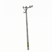 Electrical Pole Model 1:64 Scale Scene Setting Piece Industrial Style