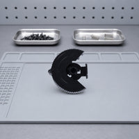 Mounting Tab Wheel Plastic Instrument Part Black