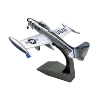 F-84 Thunderjet Model Printed Markings 1:72 Scale Fighter Plane for Collectors