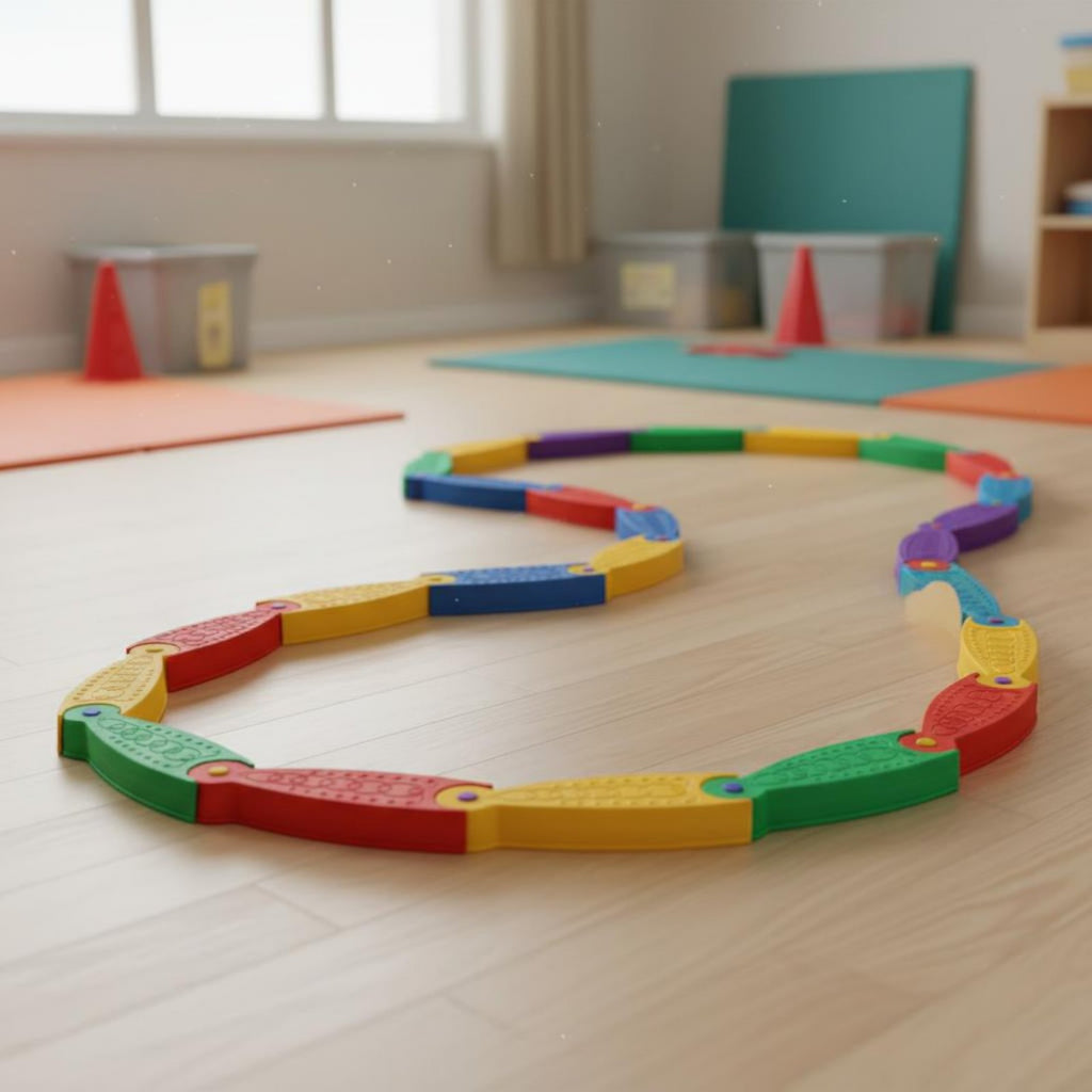 Balance Stepping Stones Colorful Stepping Bridge Modular Children's Training Gear for Playroom