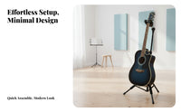 Tripod Guitar Stand Foldable Stable Folding Guitar Stand
