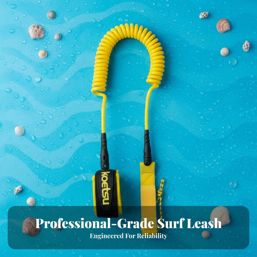 Stand-up Paddleboard Ankle Leash Anti-Twist-Untangled Rotating Joint S Upright Paddle Board Leg Rope Coiled Stand-Up