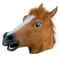 Horse Head Mask Cosplay Full Head Horse Mask Realistic Creature Look