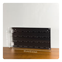 Guitar Pick Display Case Dustproof Acrylic Plectrum Holder Clear View Guitar Pick Collection Box Storage Holder for Guitarists, Collectors, Studio