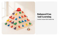 Developmental Shape Sorter Developmental Pull-Stick Toy Fine Motor Skills