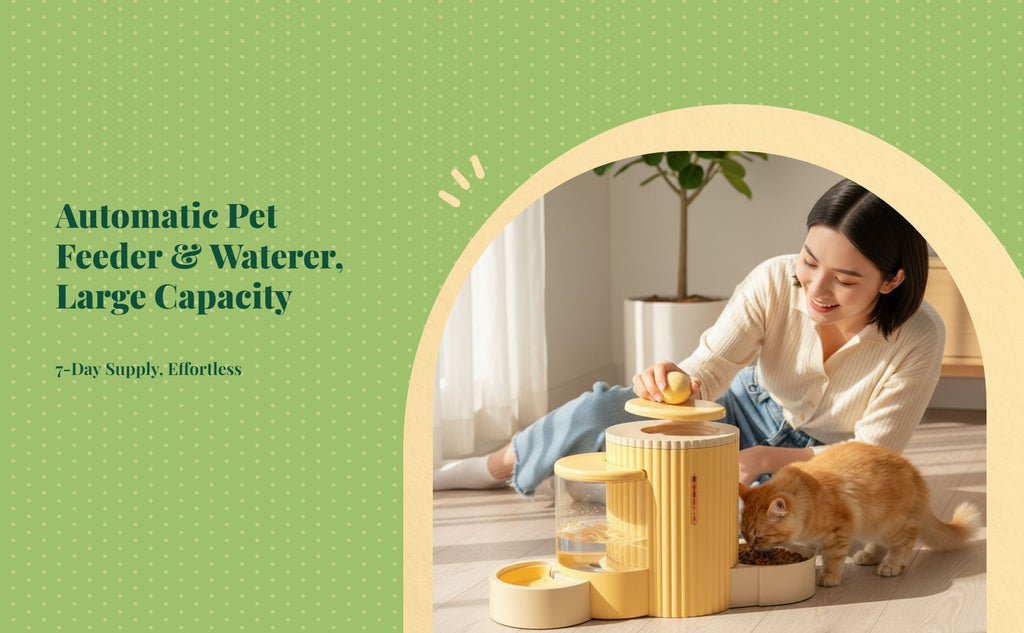 Automatic water dispenser cat bowl