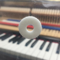 90 Pieces Piano Textile Washer Wear-Resistant Keyboard Textile Washer for Tuners