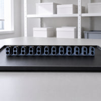 12 Key Connection Strip Single Row 12 Note Rubber Strip Oval Openings