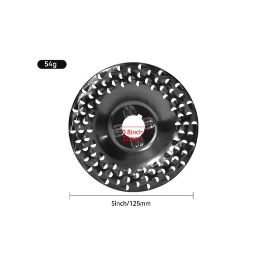 Woodworking Rasp Disc Fast Chip Removal Wood Shaping Disc