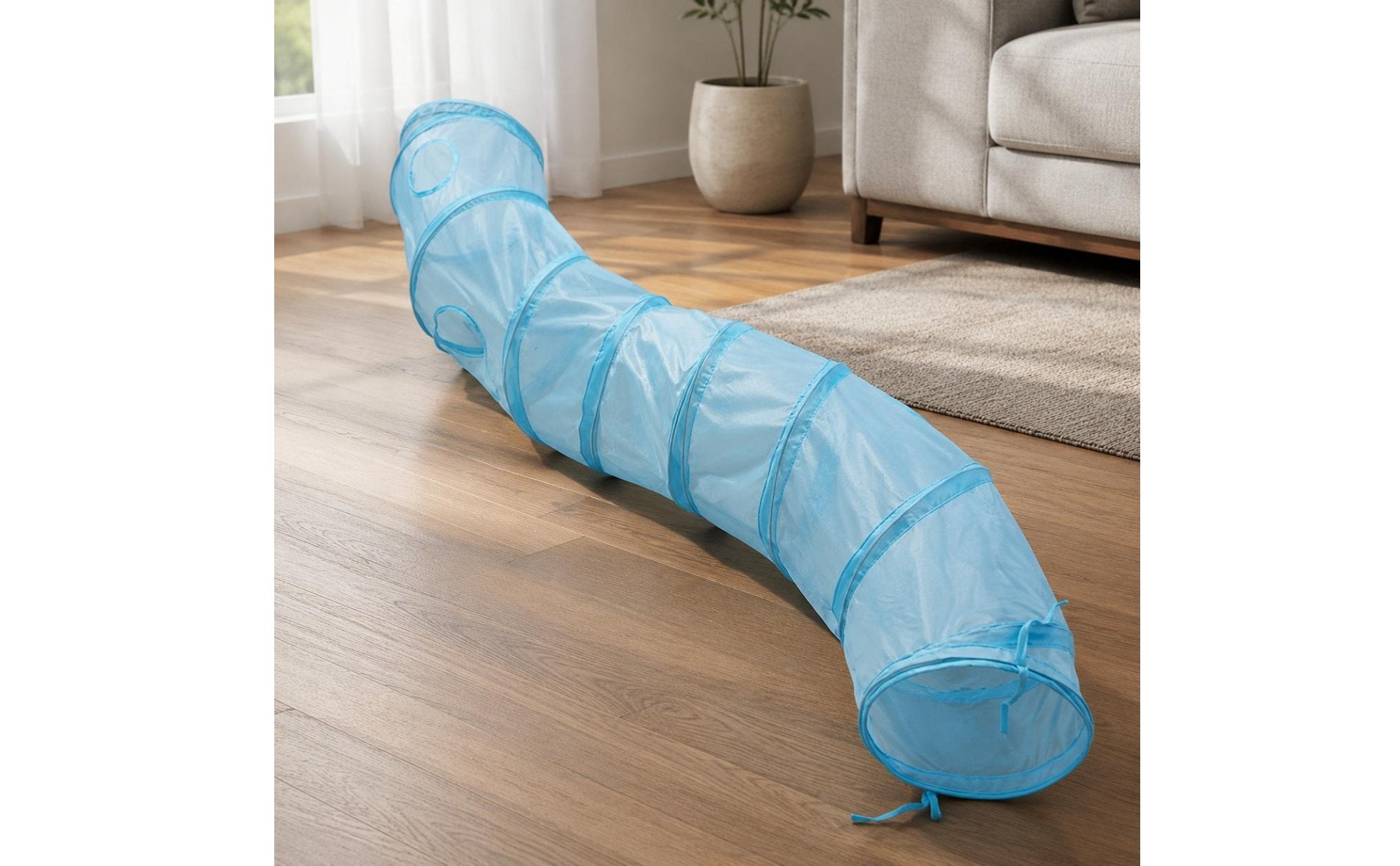 Foldable Feline Tunnel Portable Feline Tunnel Tent Quick Setup for Outdoor