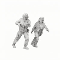 2 Pieces Target-9 Transport Dolly Operators Highly Detailed Figure Set 3D