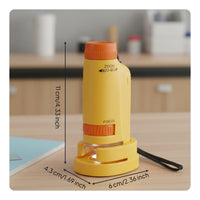 Biology Learning Microscope Educational Portable Magnify Microscope Laboratory