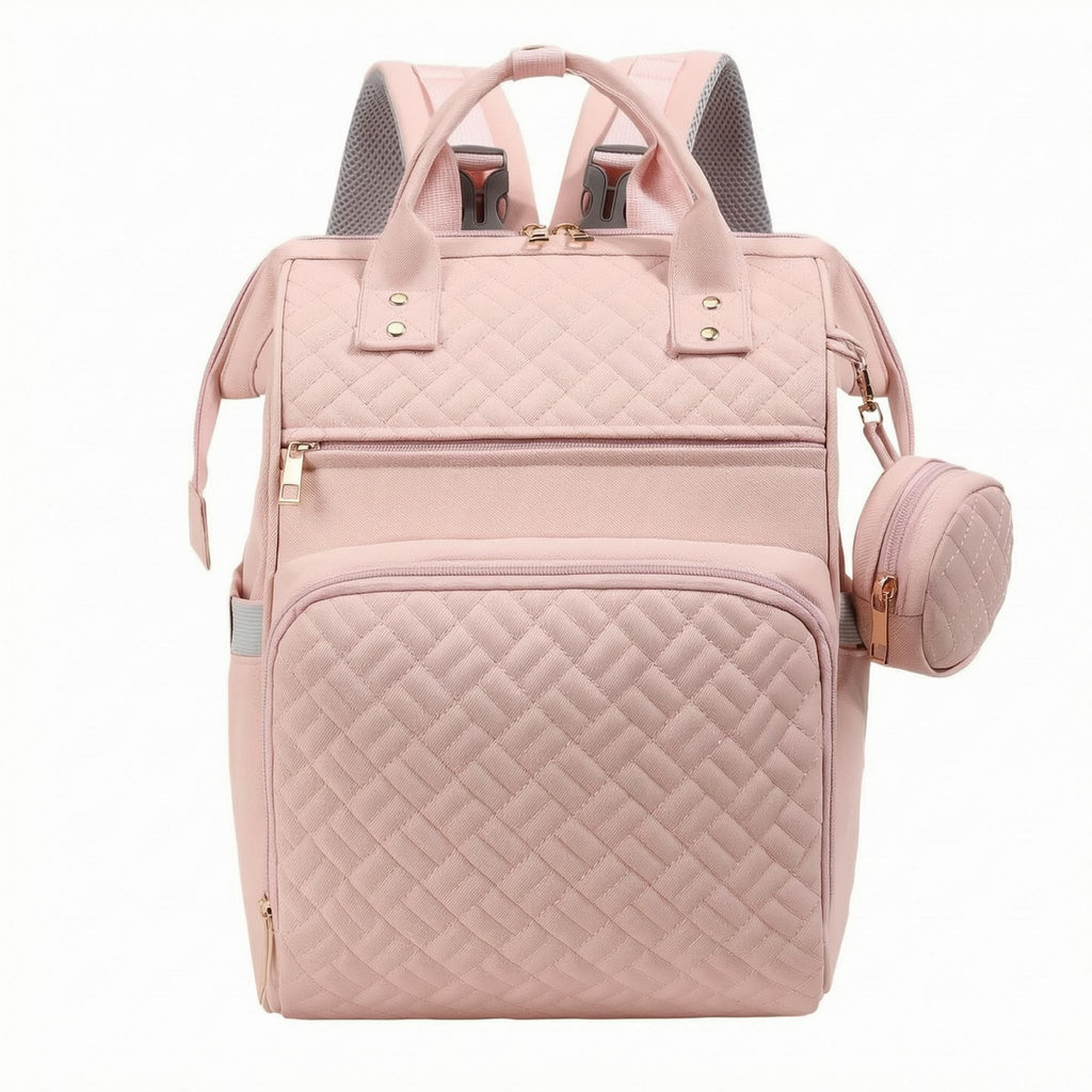 Mommy Diaper Bag Backpack Diamond Pattern for Everyday Use, Moms