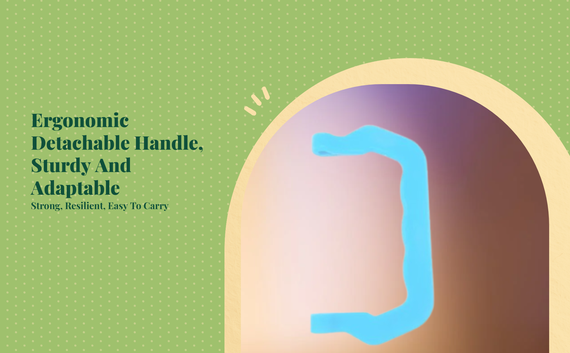 Pet enclosure Handle, Plastic Replacement Carry Handle, Easy to Install for avian, hare, cat, and dog enclosures. Portable and removable accessory.