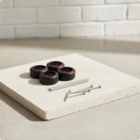 1:64 Model Car Wheel Kit Hollow Axles Hobby Parts Upgrade