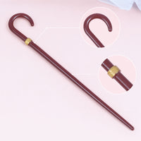 Dollhouse Cane Slender Dollhouse Walking Stick Alloy for Collectors