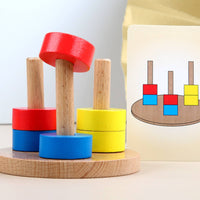 Color Reasoning Board Game Cognitive Training Matching Reasoning Toy Brain