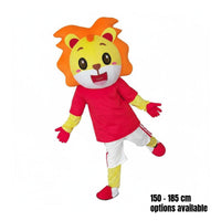 Lion Character Costume Fuzzy Material Full Lion Outfit