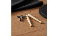 2 Pieces Drum Key Keychain Compact Music Accessory Universal Fit for Rehearsal