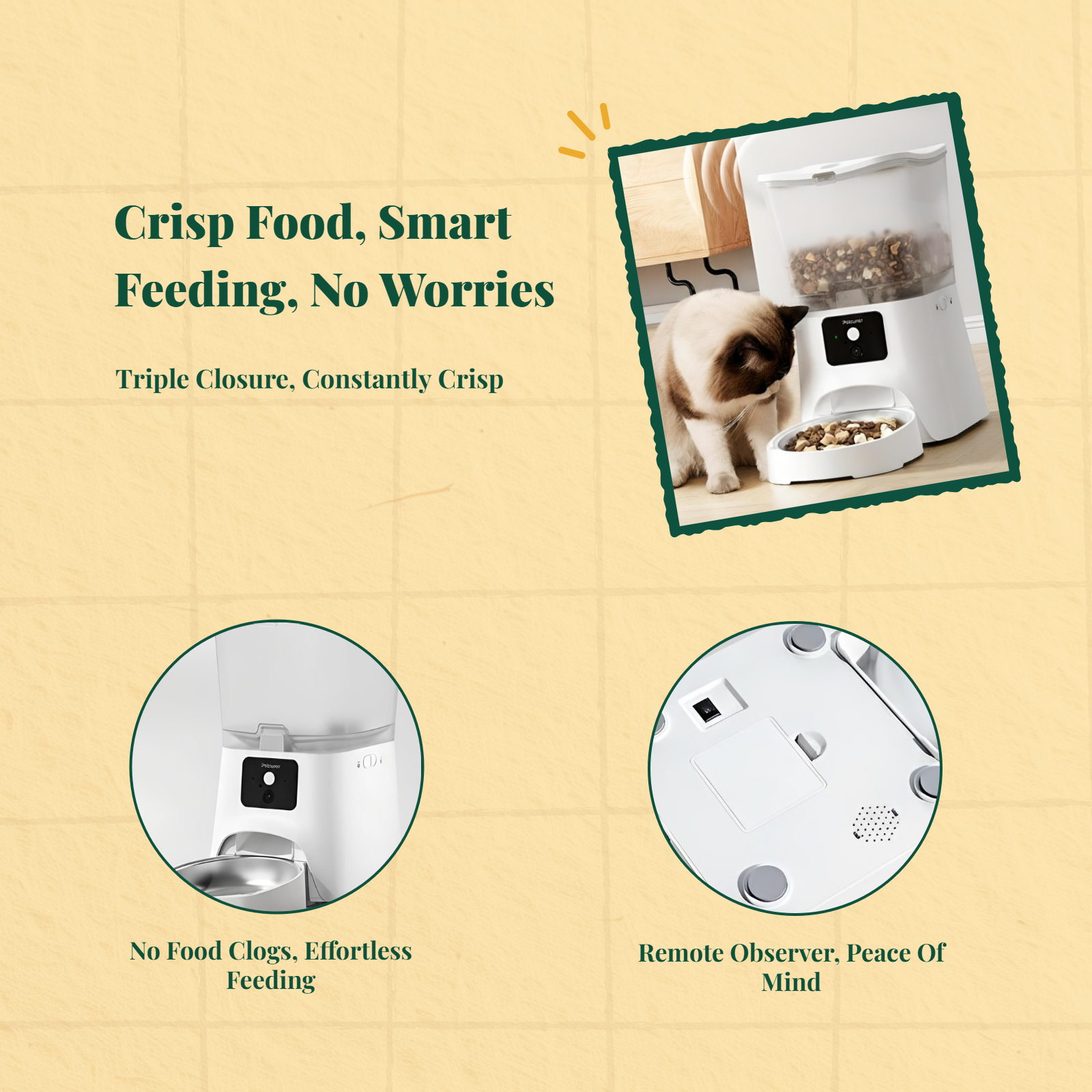App-Controlled Cat Feeder