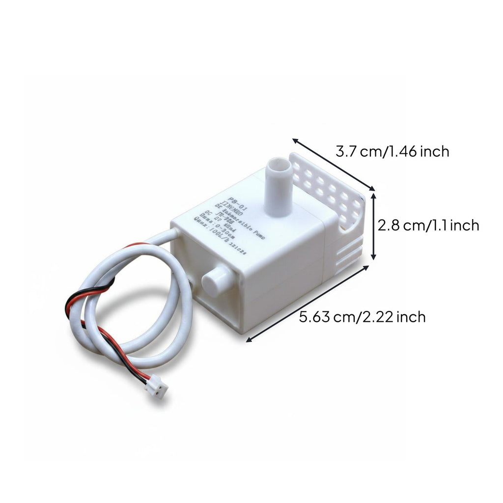 Mini DC Brushless Submersible Pump Inverse Polarity Protection for Aquarium