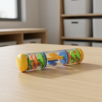 Rain Instrument Musical Enlightenment Rain Colorful Design Rainmaker Toy for Kids