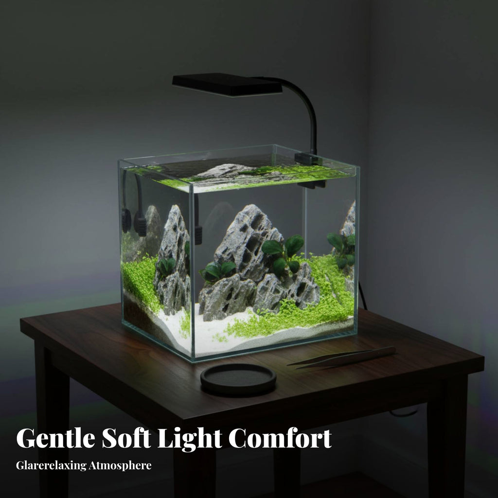 Full Spectrum Aquatic Aquarium Vessel Light Color Enhancing LED Snap-on Aquarium