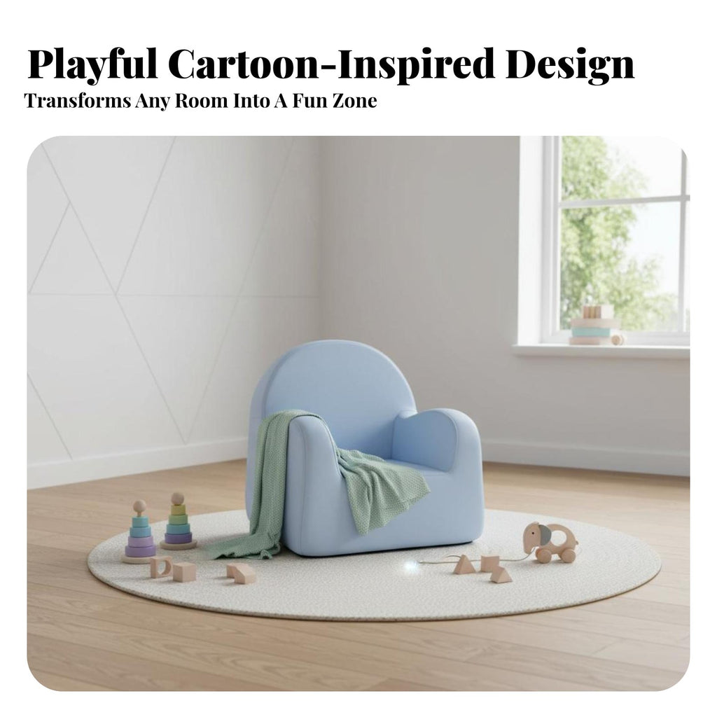 Upholstered Baby Sofa Long-Lasting Upholstered child's Seat for Boys, Girls