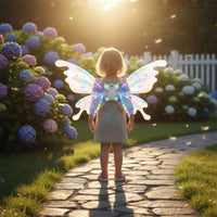 Musical Butterfly Wings Iridescent Children's Costume Accessory for Party