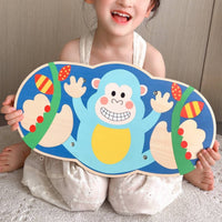 Balance Board Wide Base Kids Balance Board Low Profile Design Children's Sports Gear for Preschoolers, Young Children, Kindergarten, Indoor, Outdoor