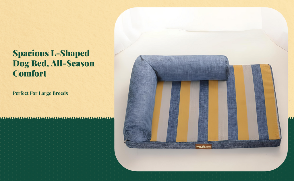 Orthopedic Dog Sofa Bed, Washable, Non-Slip, All Seasons